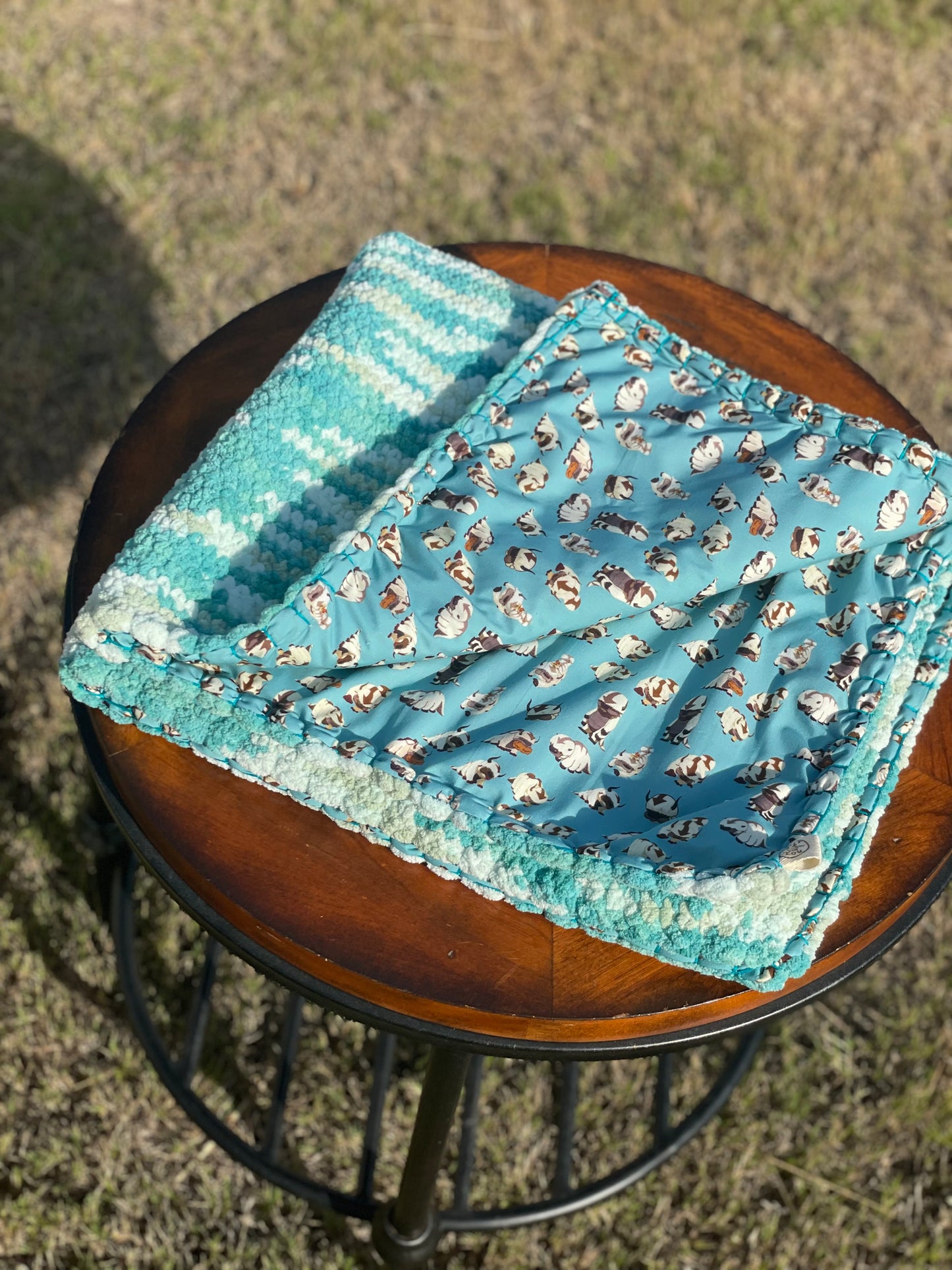 The Protector Reversible Baby Blanket (Made to Order)