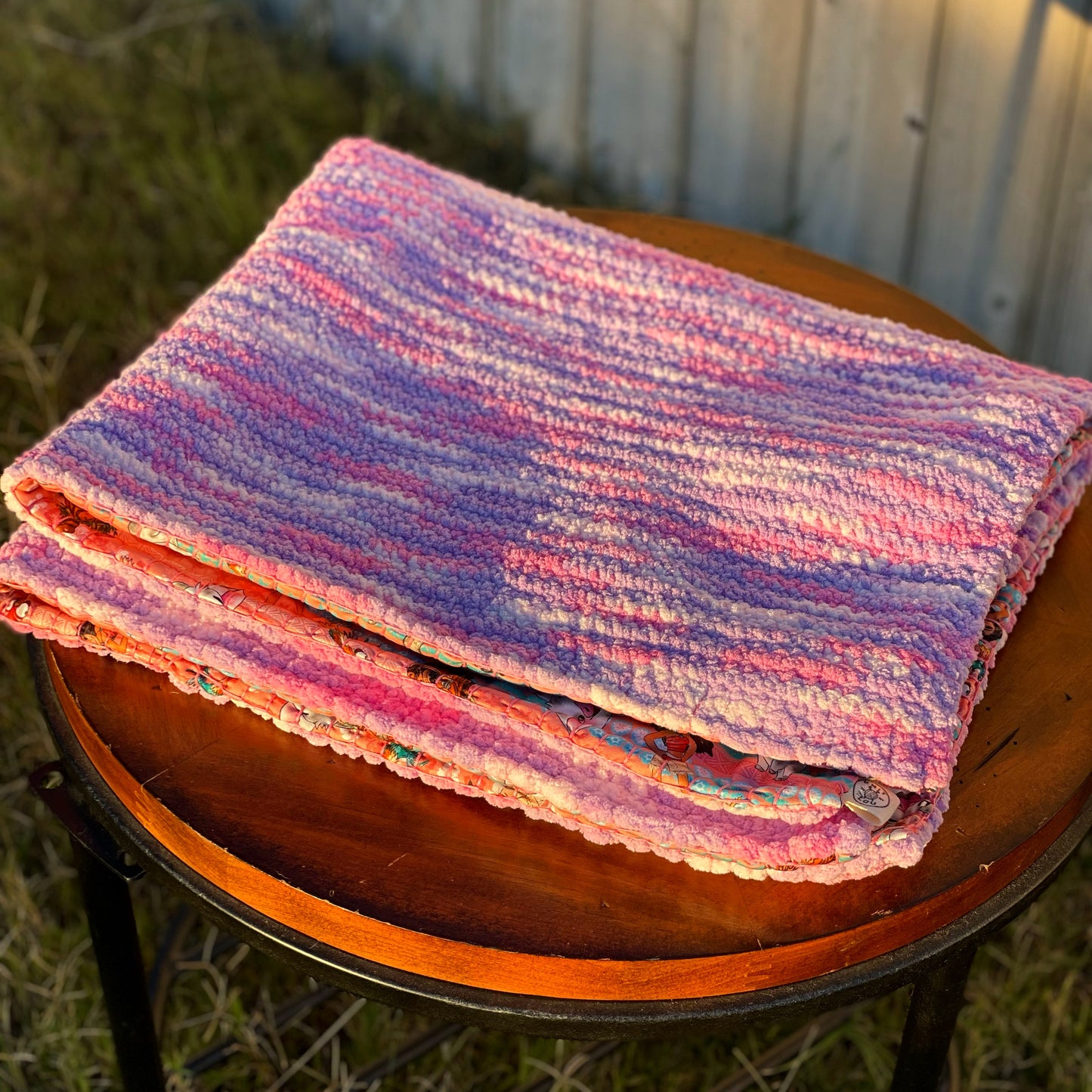 Te Fiti Reversible Baby Blanket (Made to Order)