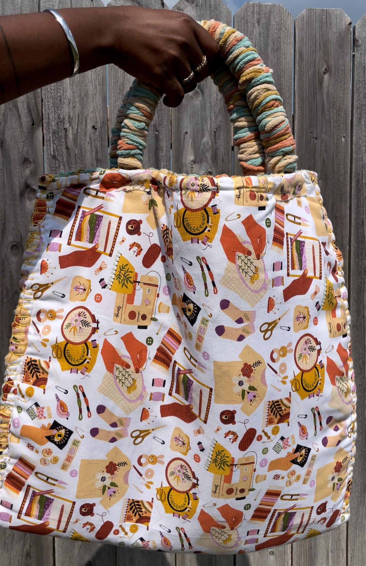 Marvelous Maker Handmade Tote Bag (Ready to Ship)
