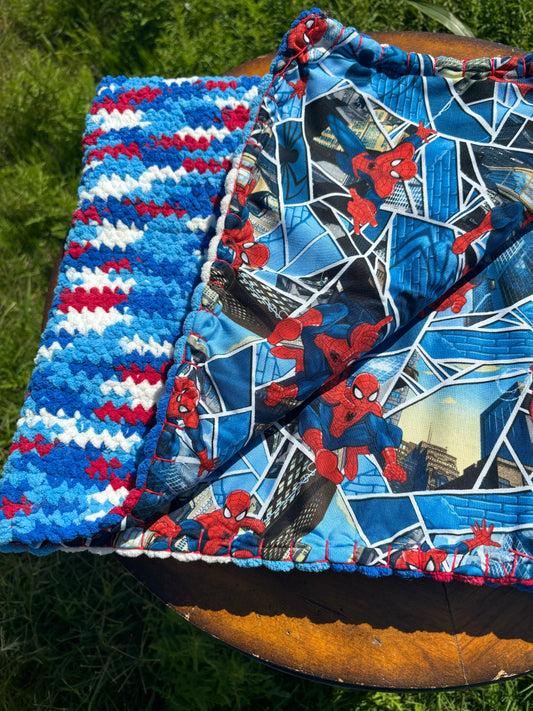 Adventurer Reversible Baby Blanket (Ready to Ship)