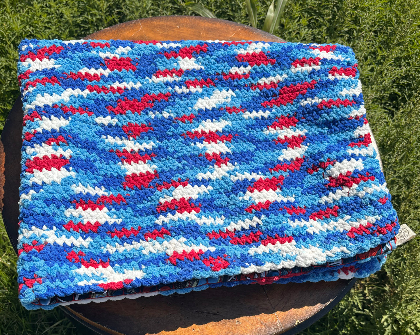 Adventurer Reversible Baby Blanket (Ready to Ship)