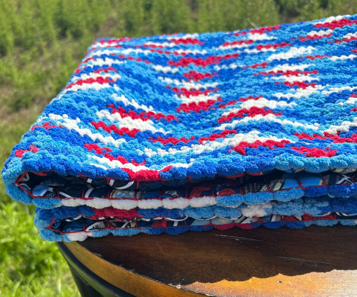 Adventurer Reversible Baby Blanket (Ready to Ship)
