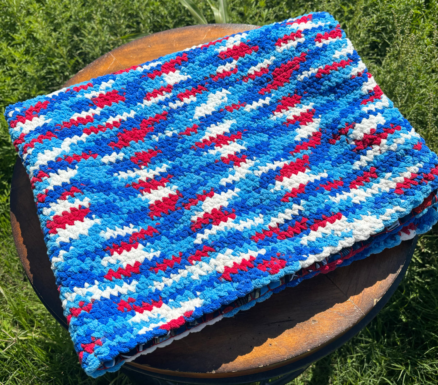 Adventurer Reversible Baby Blanket (Ready to Ship)