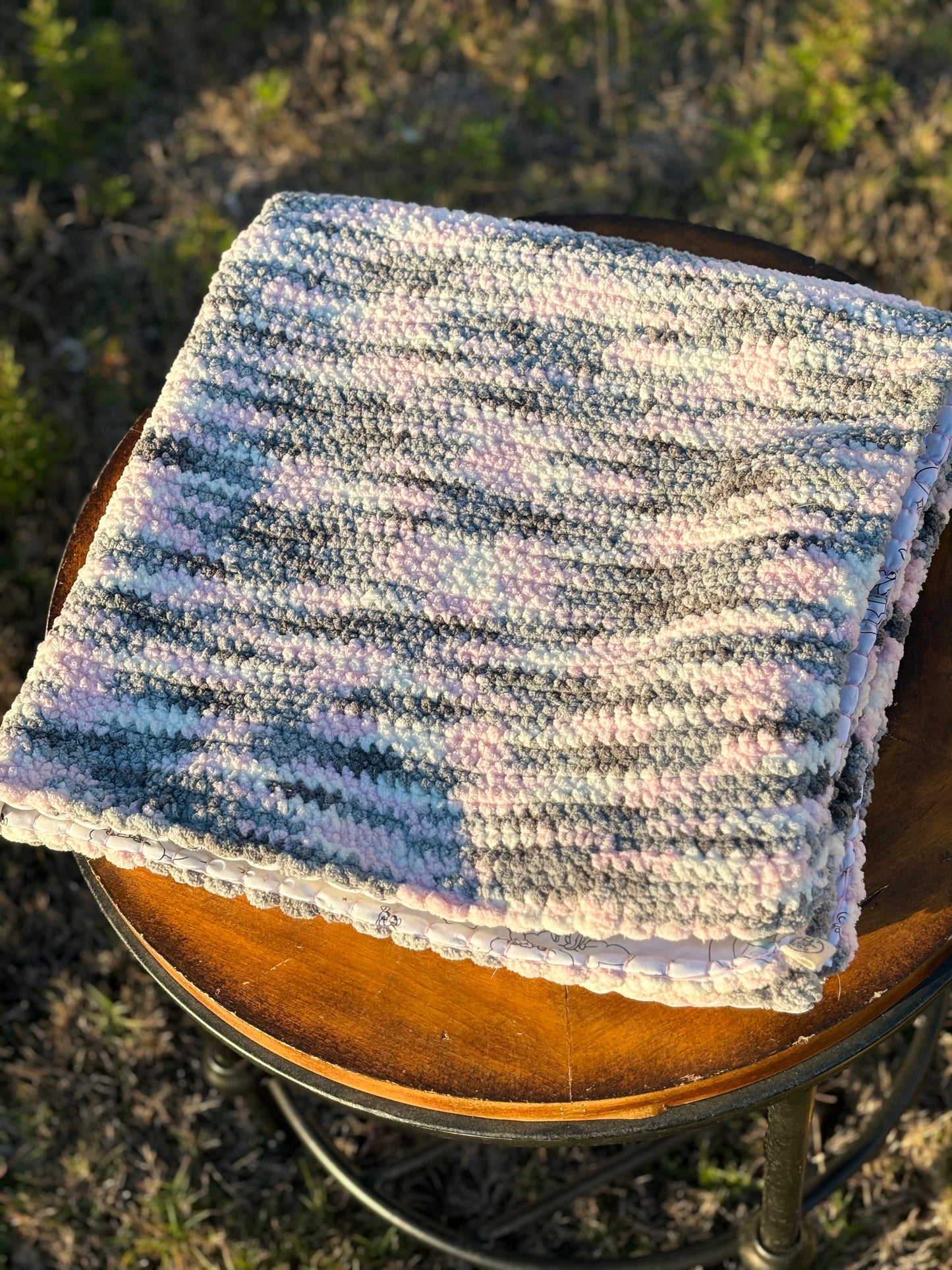 Sweet Dreamz Reversible Baby Blanket (Made to Order)