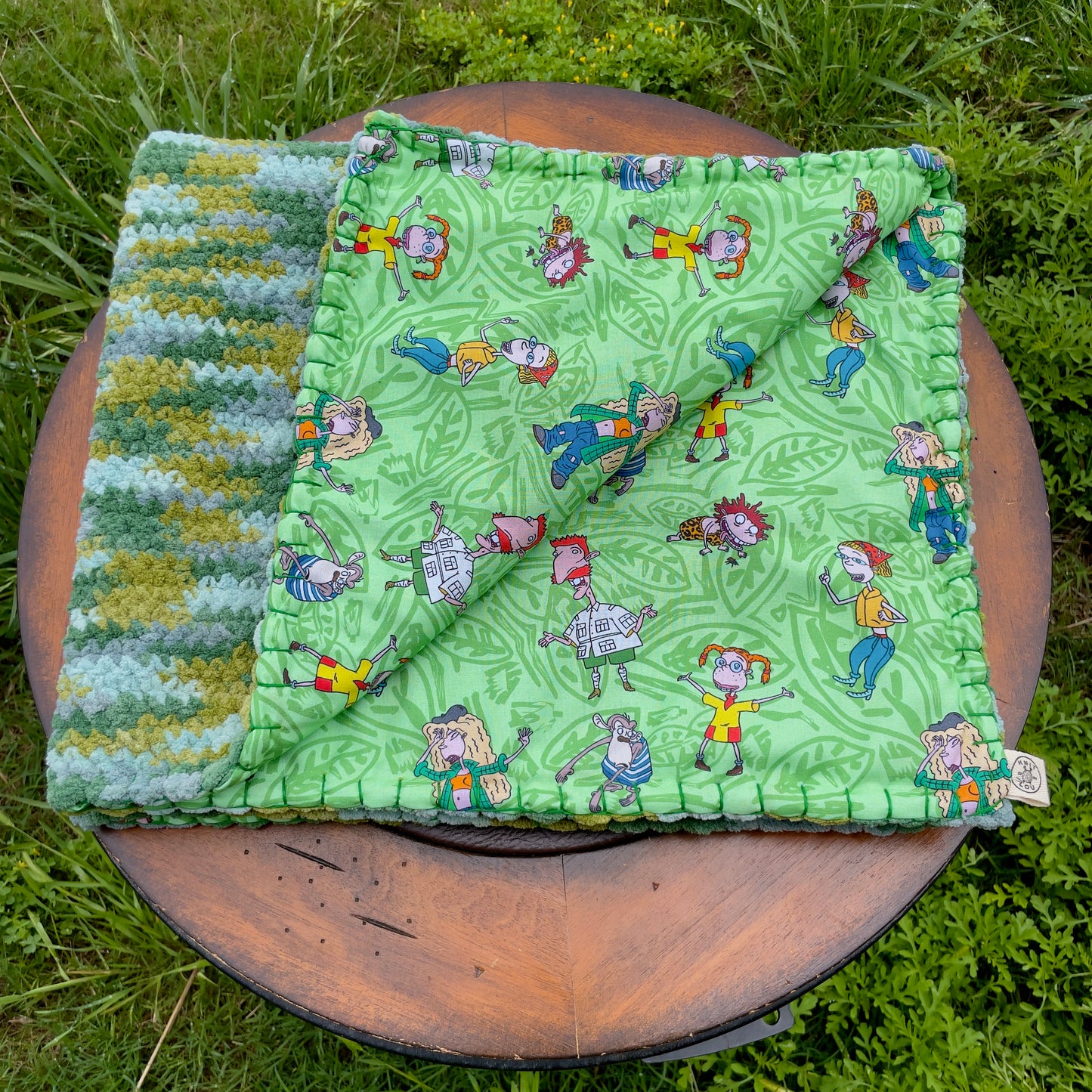 Wild Ones Reversible Baby Blanket (Made to Order)
