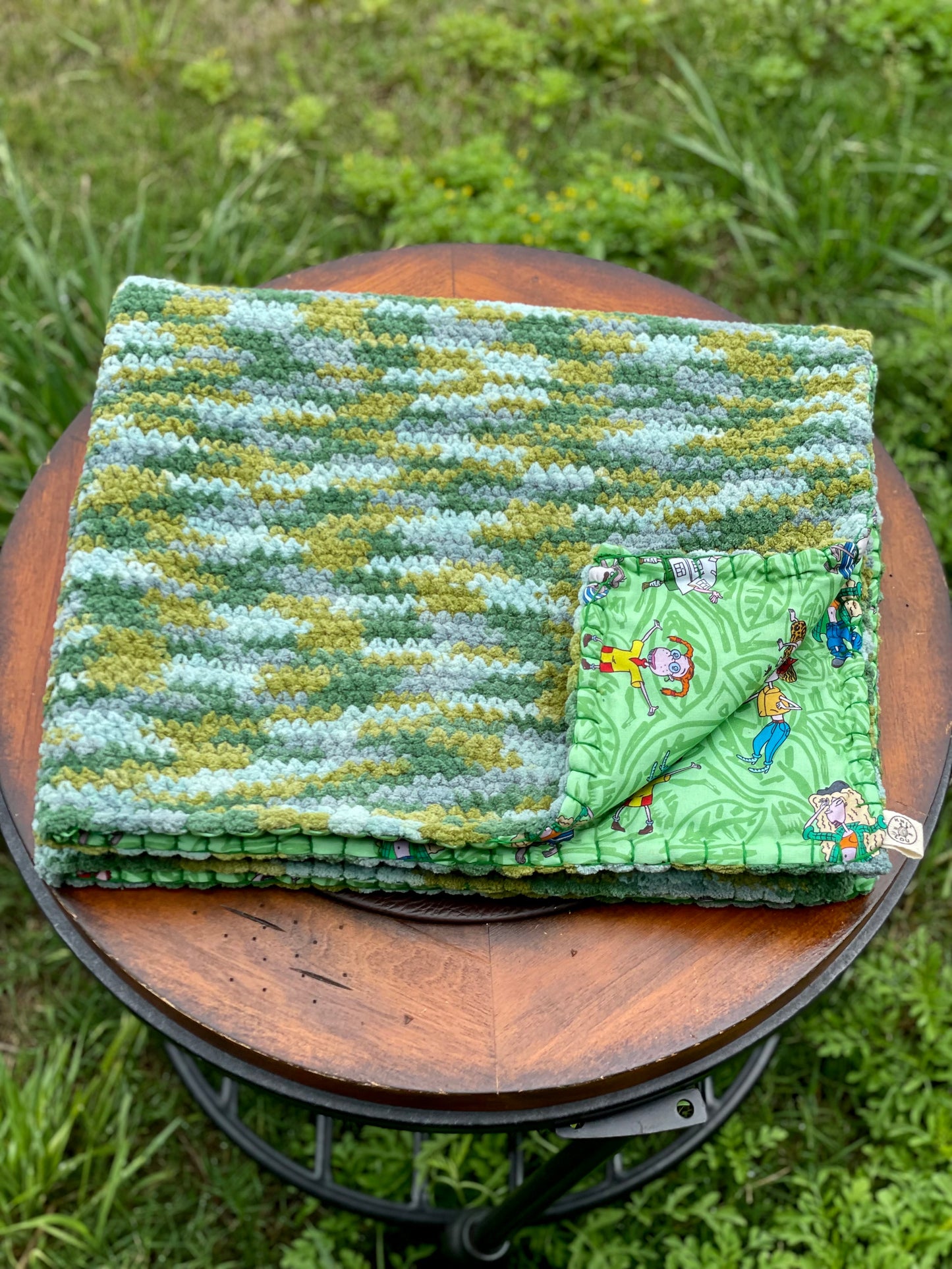 Wild Ones Reversible Baby Blanket (Made to Order)
