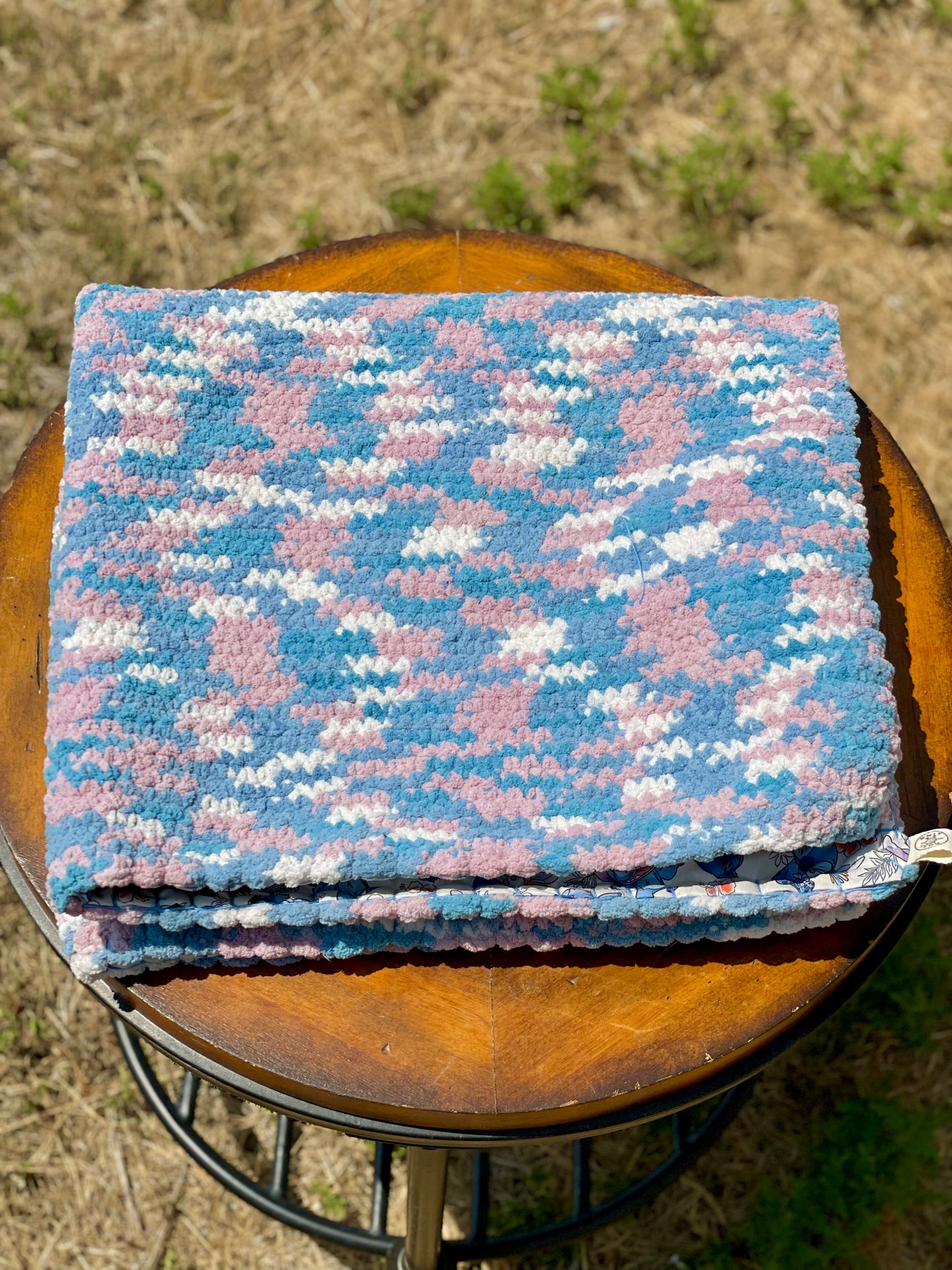 Cool Breeze Reversible Baby Blanket (Made to Order)
