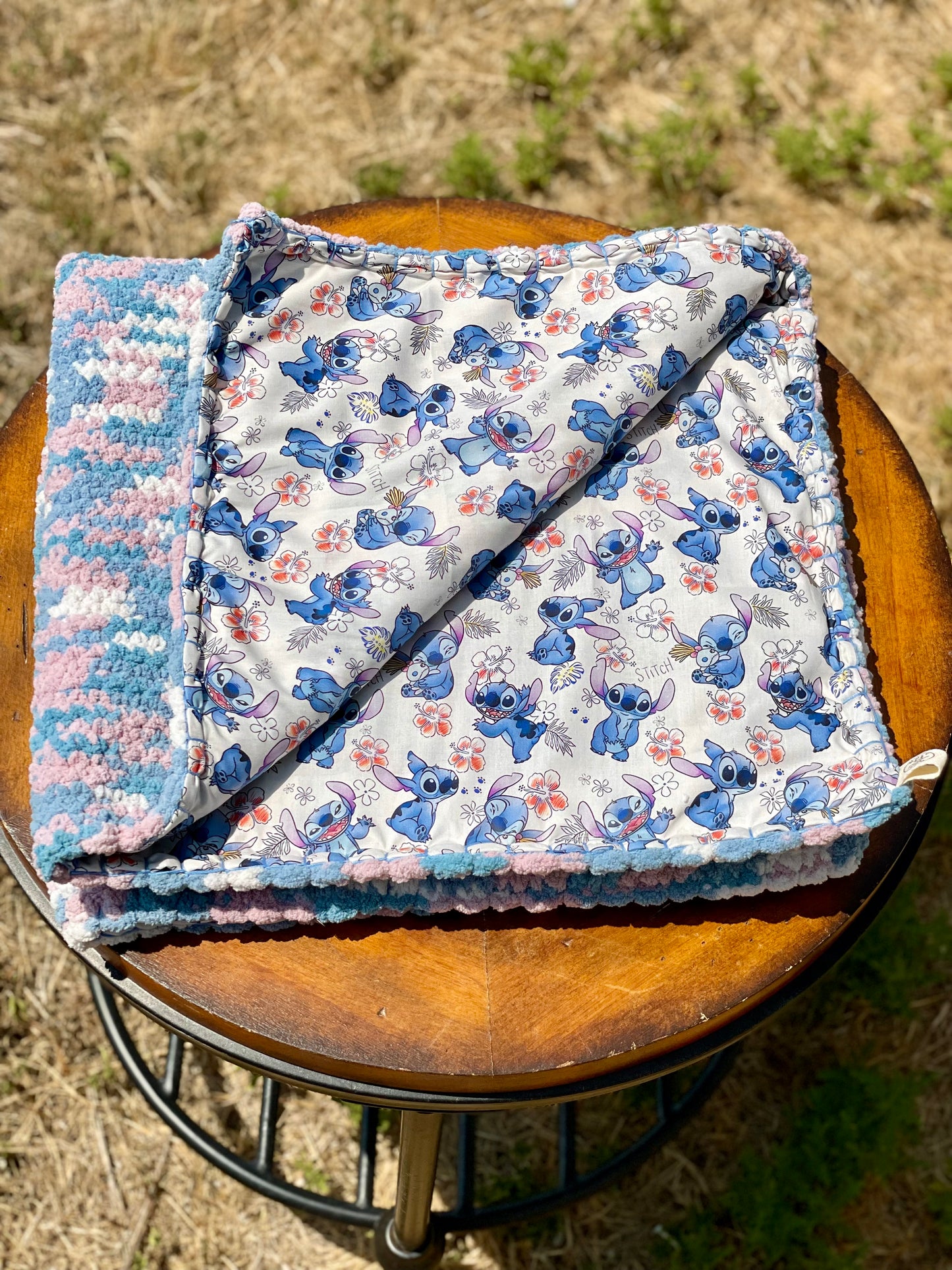 Cool Breeze Reversible Baby Blanket (Made to Order)
