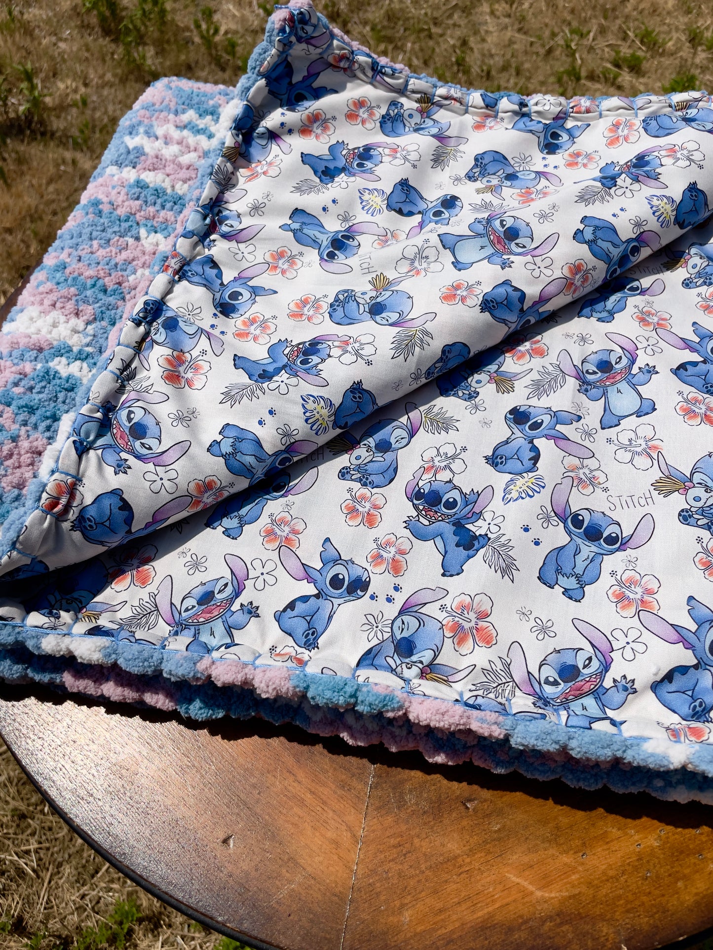 Cool Breeze Reversible Baby Blanket (Made to Order)