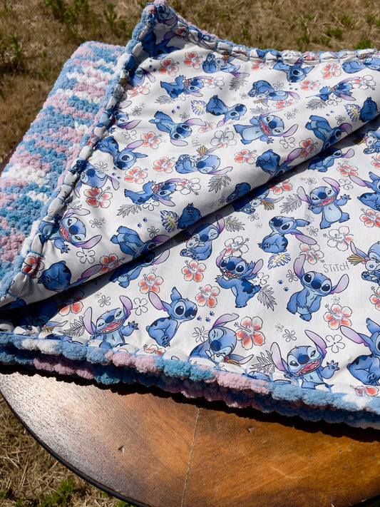Cool Breeze Reversible Baby Blanket (Made to Order)