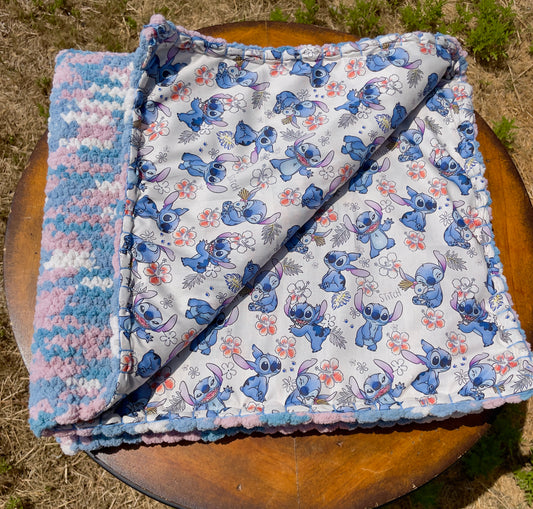 Cool Breeze Reversible Baby Blanket (Made to Order)