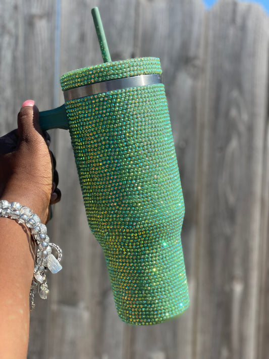 Lou’s Luxe Mean Green Cup (Made to Order)