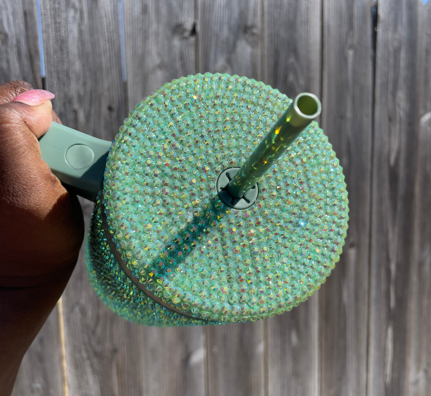 Lou’s Luxe Mean Green Cup (Made to Order)
