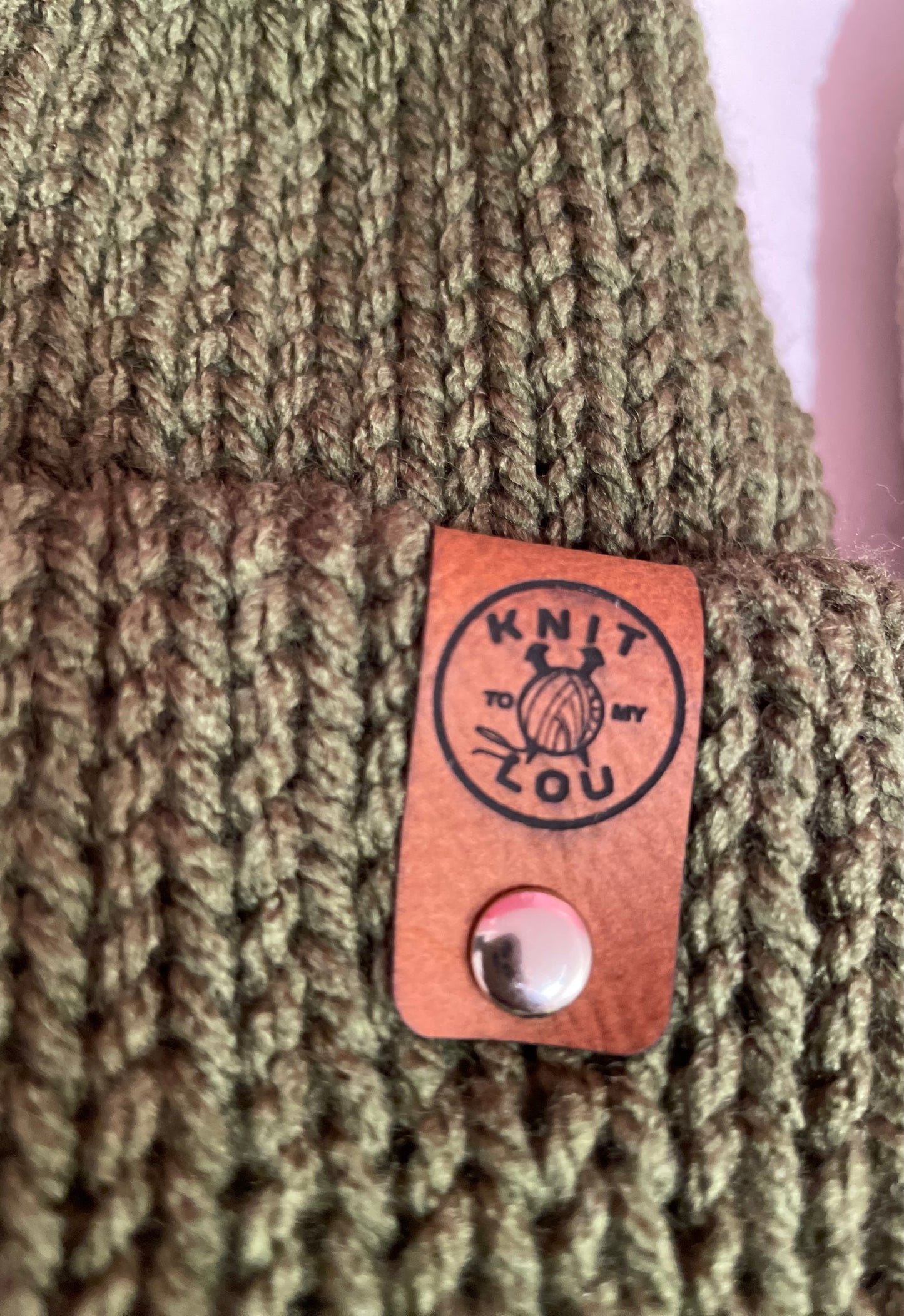 Olive Green Beanie (Made to Order)