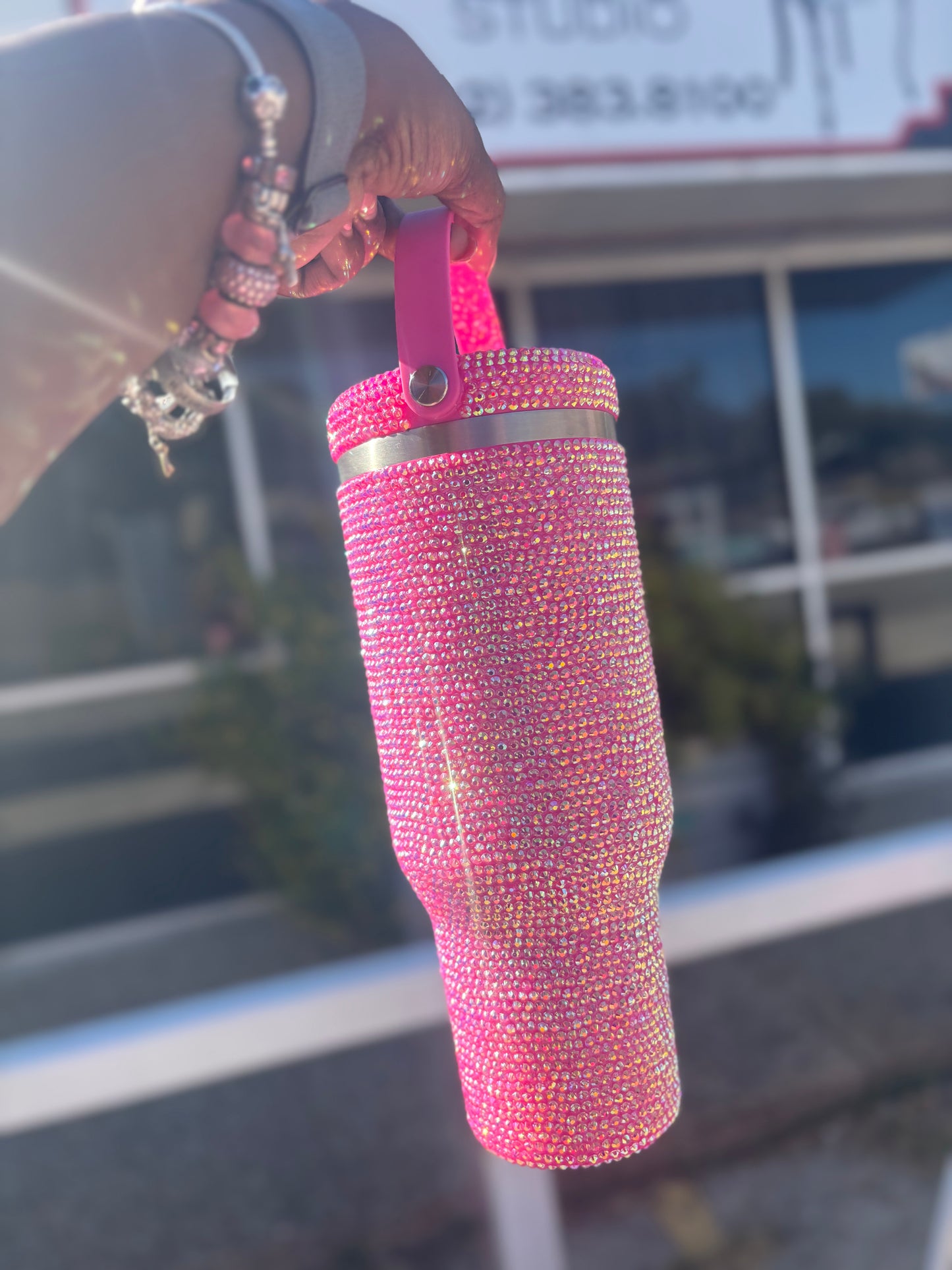 Lou’s Luxe Hot Pink Cup (Made to Order)
