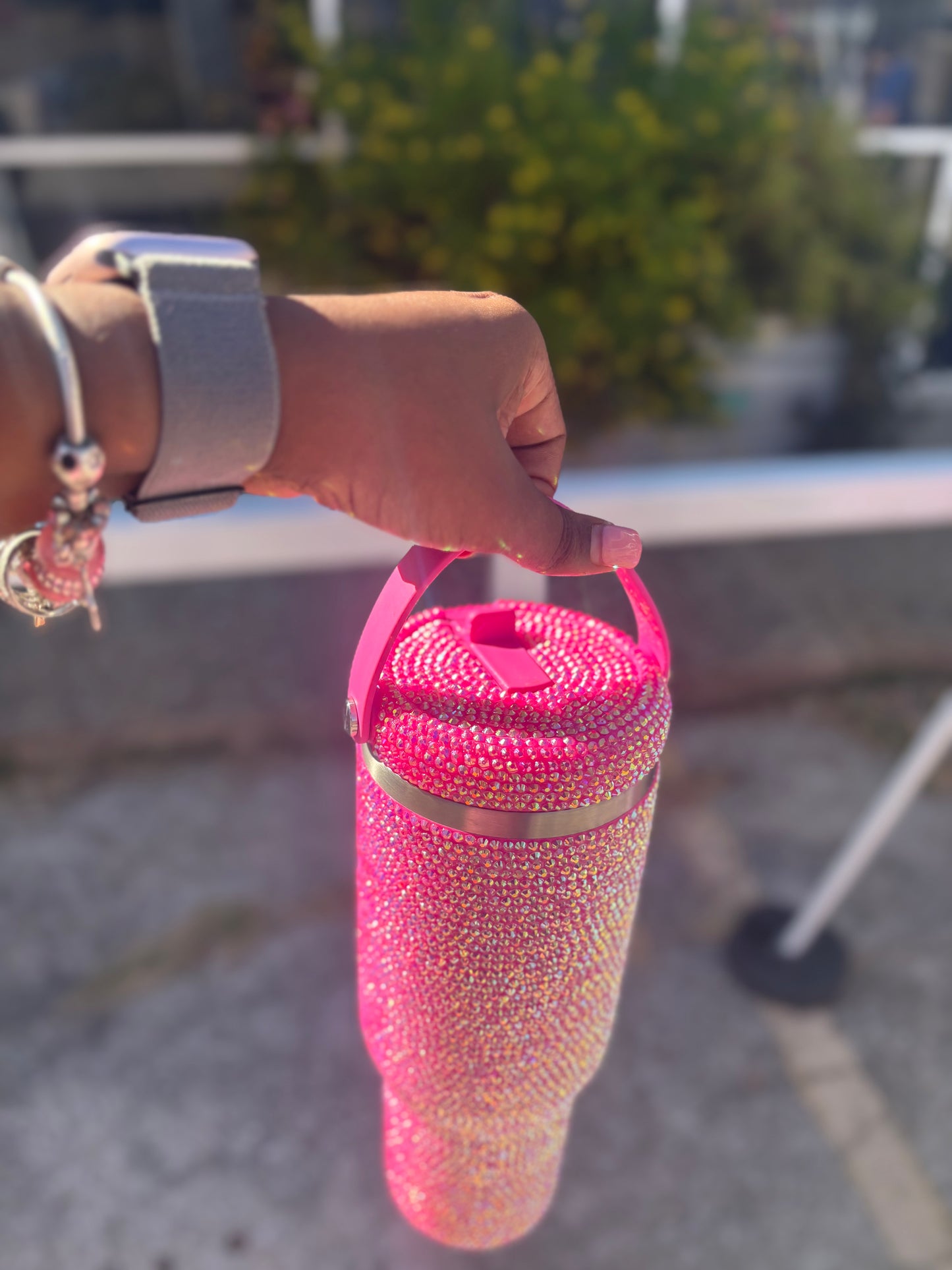 Lou’s Luxe Hot Pink Cup (Made to Order)