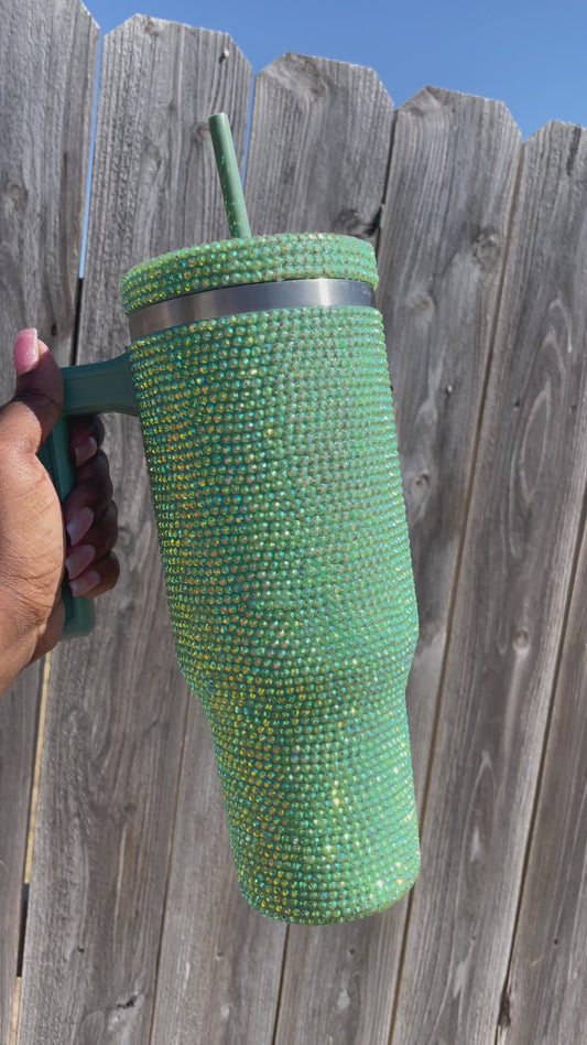 Lou’s Luxe Mean Green Cup (Made to Order)