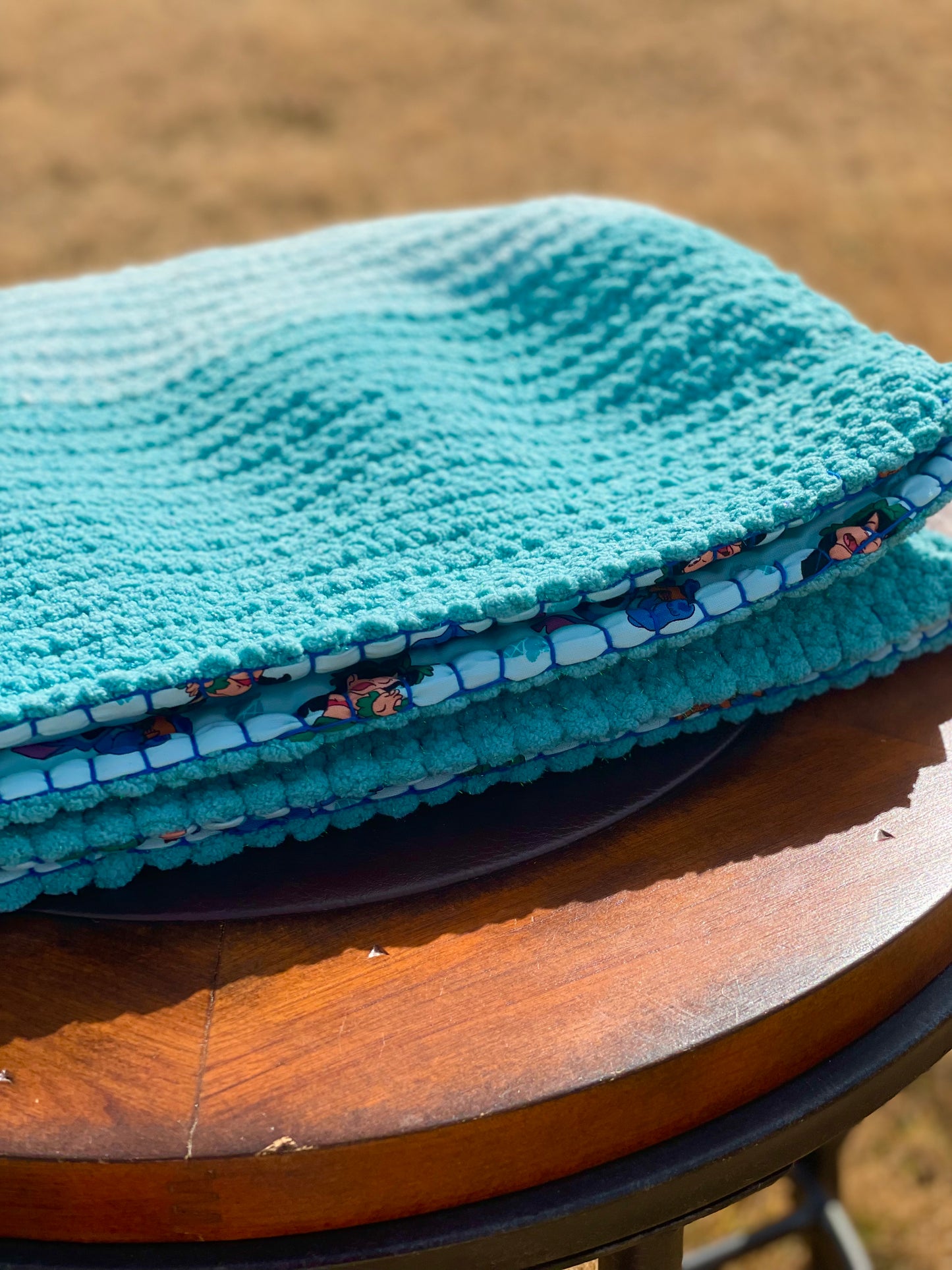 Dreaming in Waves Reversible Baby Blanket (Made to Order)