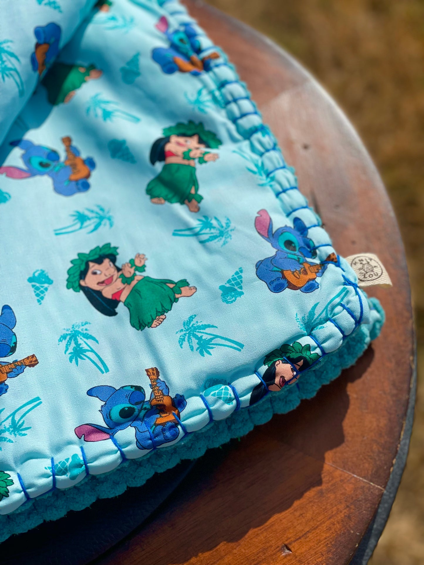 Dreaming in Waves Reversible Baby Blanket (Made to Order)