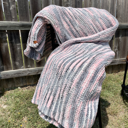 Fairytale Knitted Adult Sized Blanket (Made to Order)
