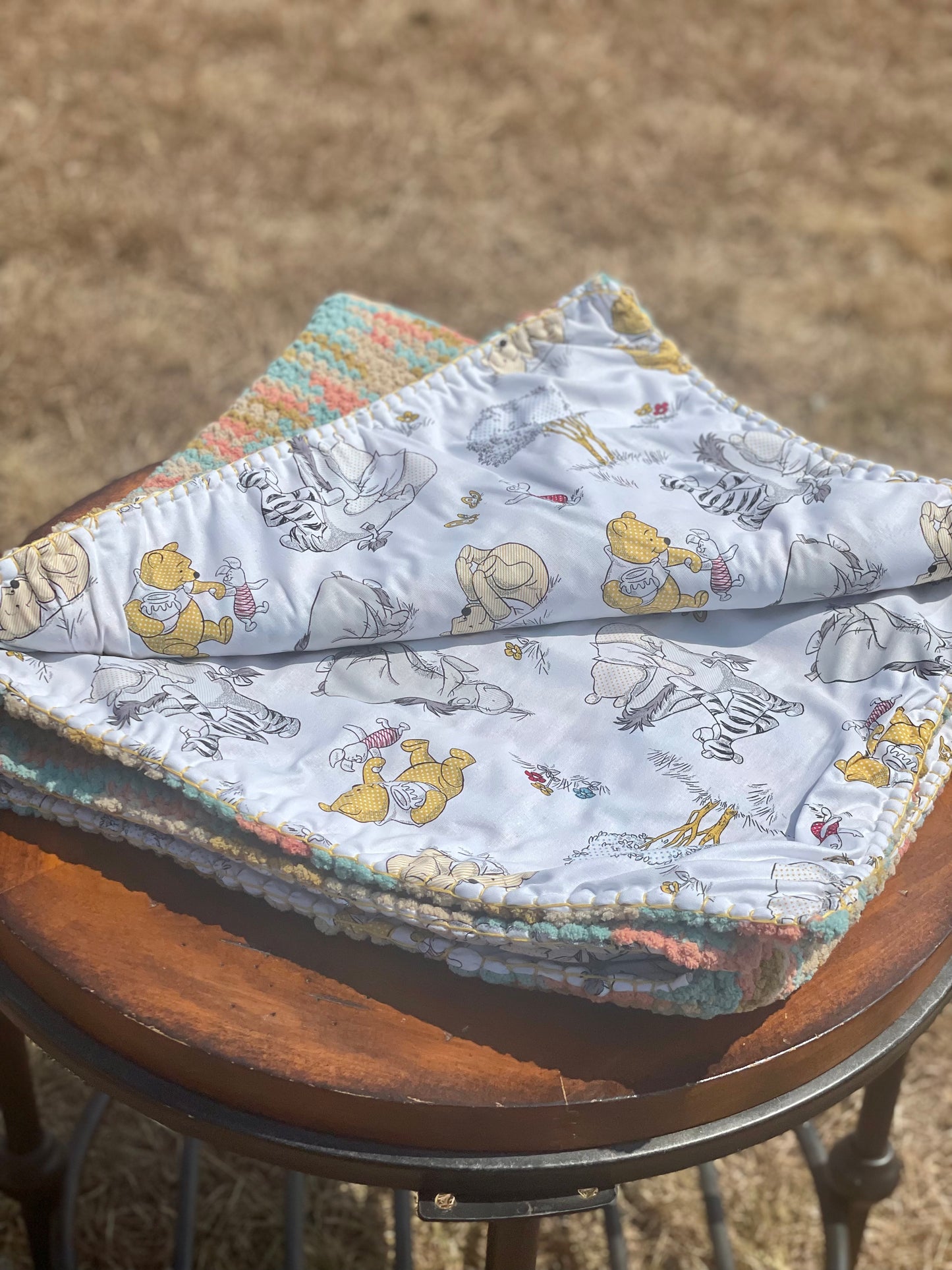 True Friends Reversible Baby Blanket (Made to Order)
