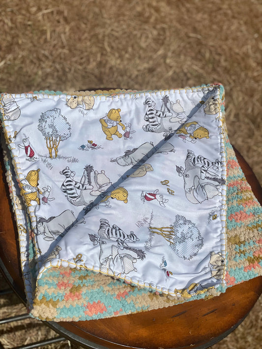 True Friends Reversible Baby Blanket (Made to Order)