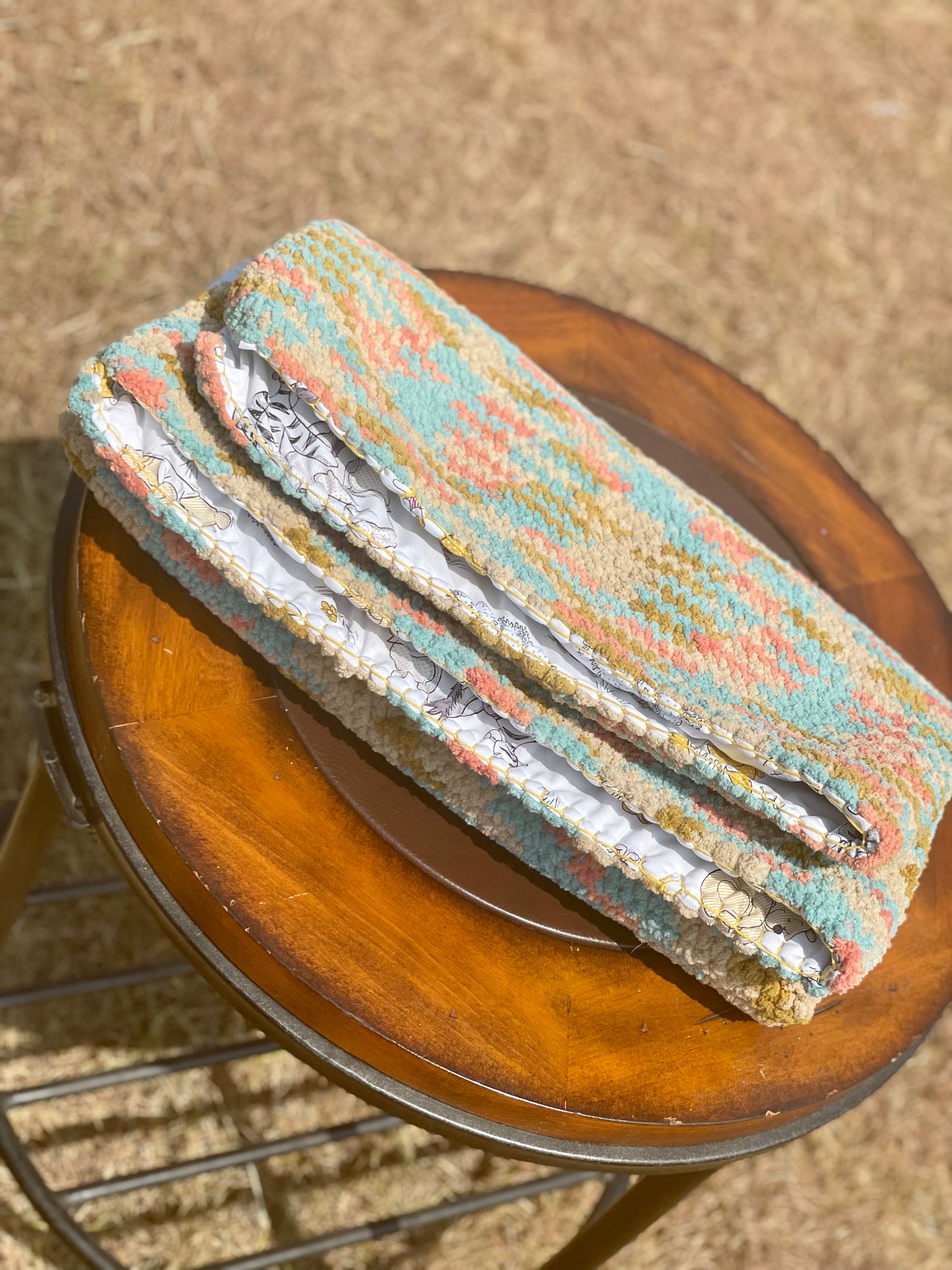 True Friends Reversible Baby Blanket (Made to Order)