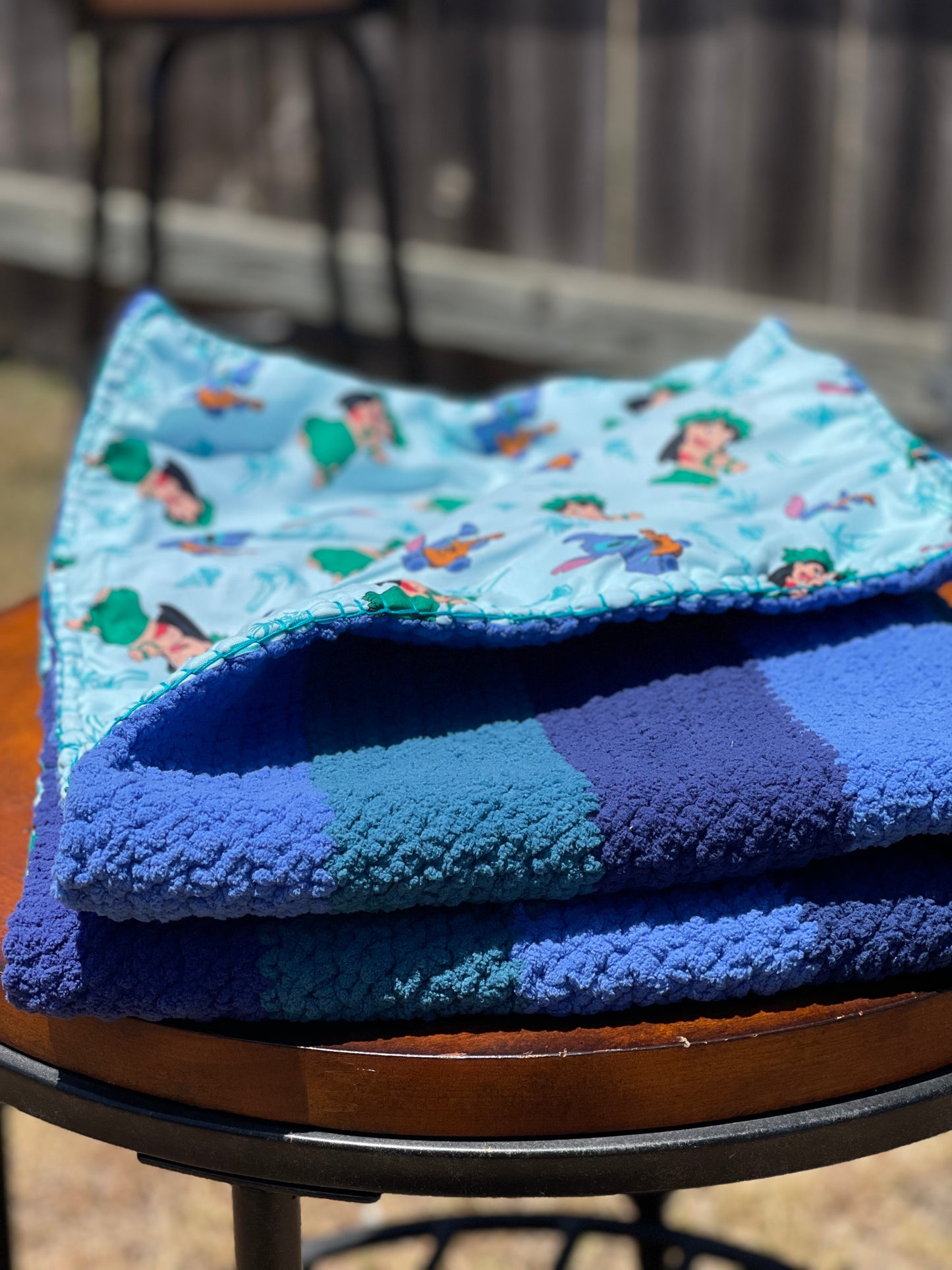 Summertime Breeze Reversible Baby Blanket (Made to Order)