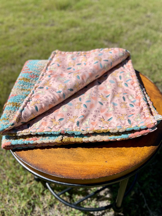 The King Reversible Baby Blanket (Made to Order)