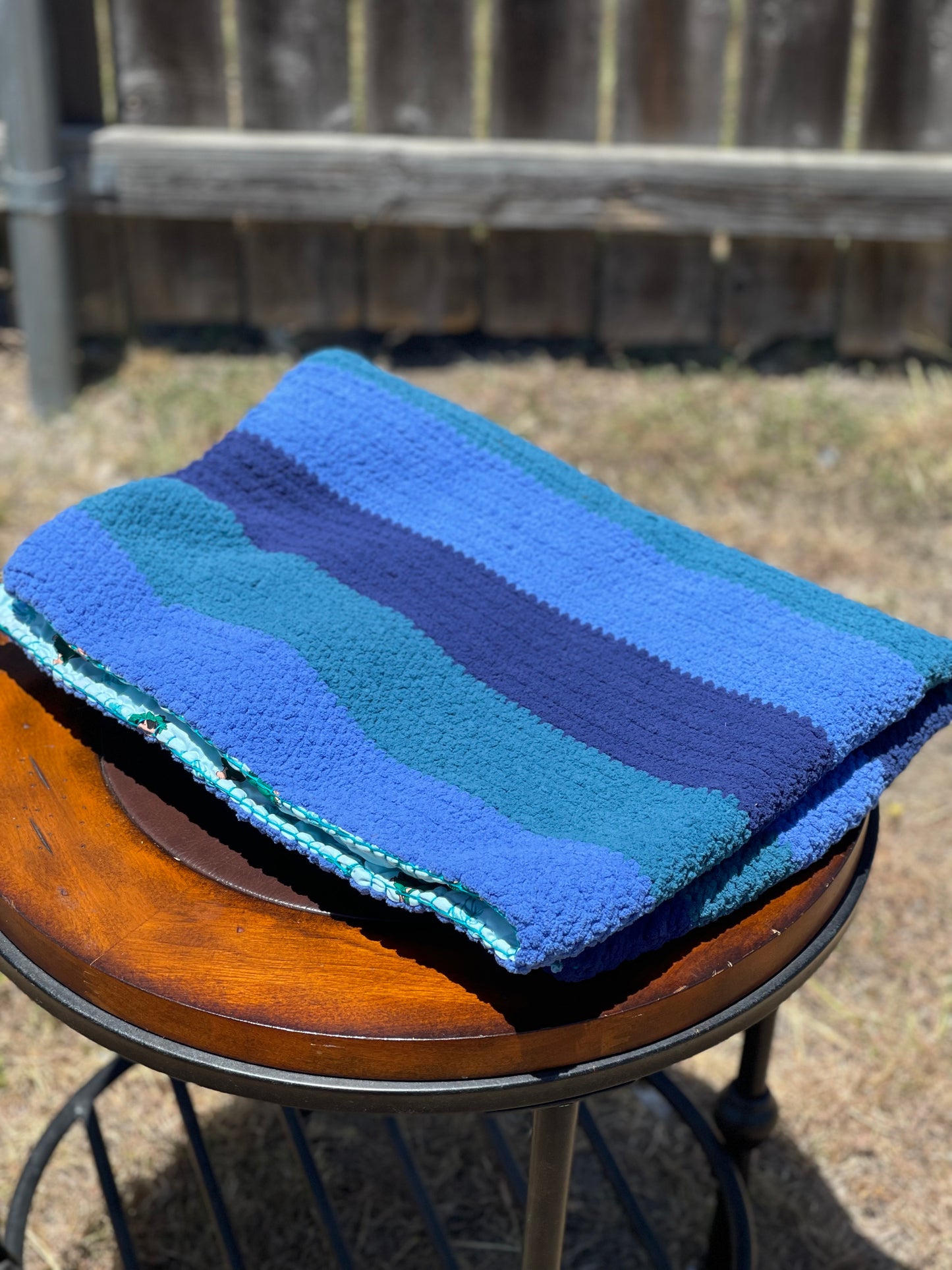 Summertime Breeze Reversible Baby Blanket (Made to Order)