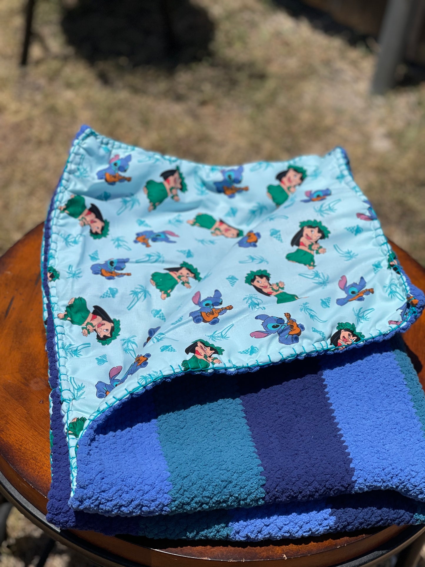 Summertime Breeze Reversible Baby Blanket (Made to Order)