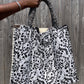 Skeleton Man Handmade Tote Bag (Made to Order)
