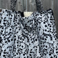 Skeleton Man Handmade Tote Bag (Made to Order)