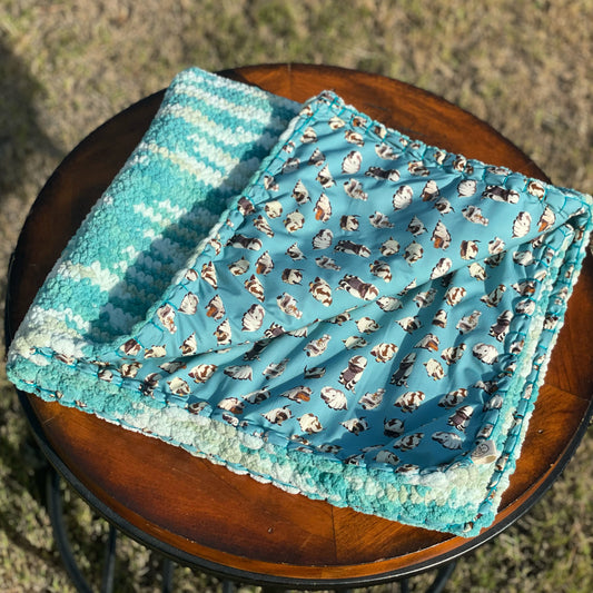 The Protector Reversible Baby Blanket (Made to Order)
