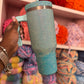 Lou’s Luxe Teal Ombre Cup (Made to Order)