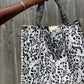 Skeleton Man Handmade Tote Bag (Made to Order)