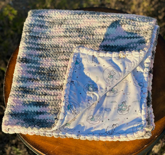 Sweet Dreamz Reversible Baby Blanket (Made to Order)
