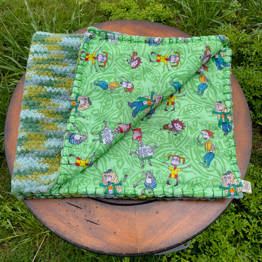 Wild Ones Reversible Baby Blanket (Made to Order)