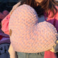 Knitted Heart Pillow Pattern