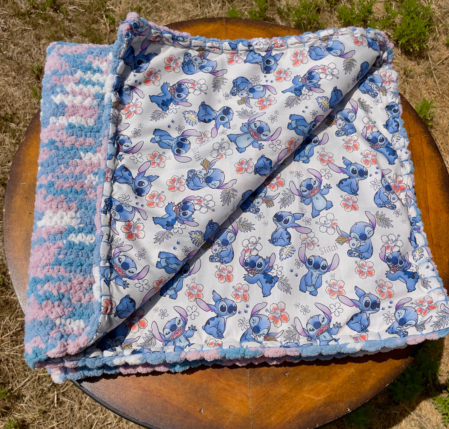 Cool Breeze Reversible Baby Blanket (Made to Order)