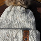 Classic Tweed Single Pom Pom Beanie (Ready to Ship)