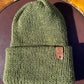 Olive Green Beanie (Made to Order)