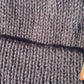 Black Amethyst Single Pom Pom Beanie (Made to Order)