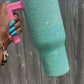Lou’s Luxe Aquamarine Cup (Made to Order)