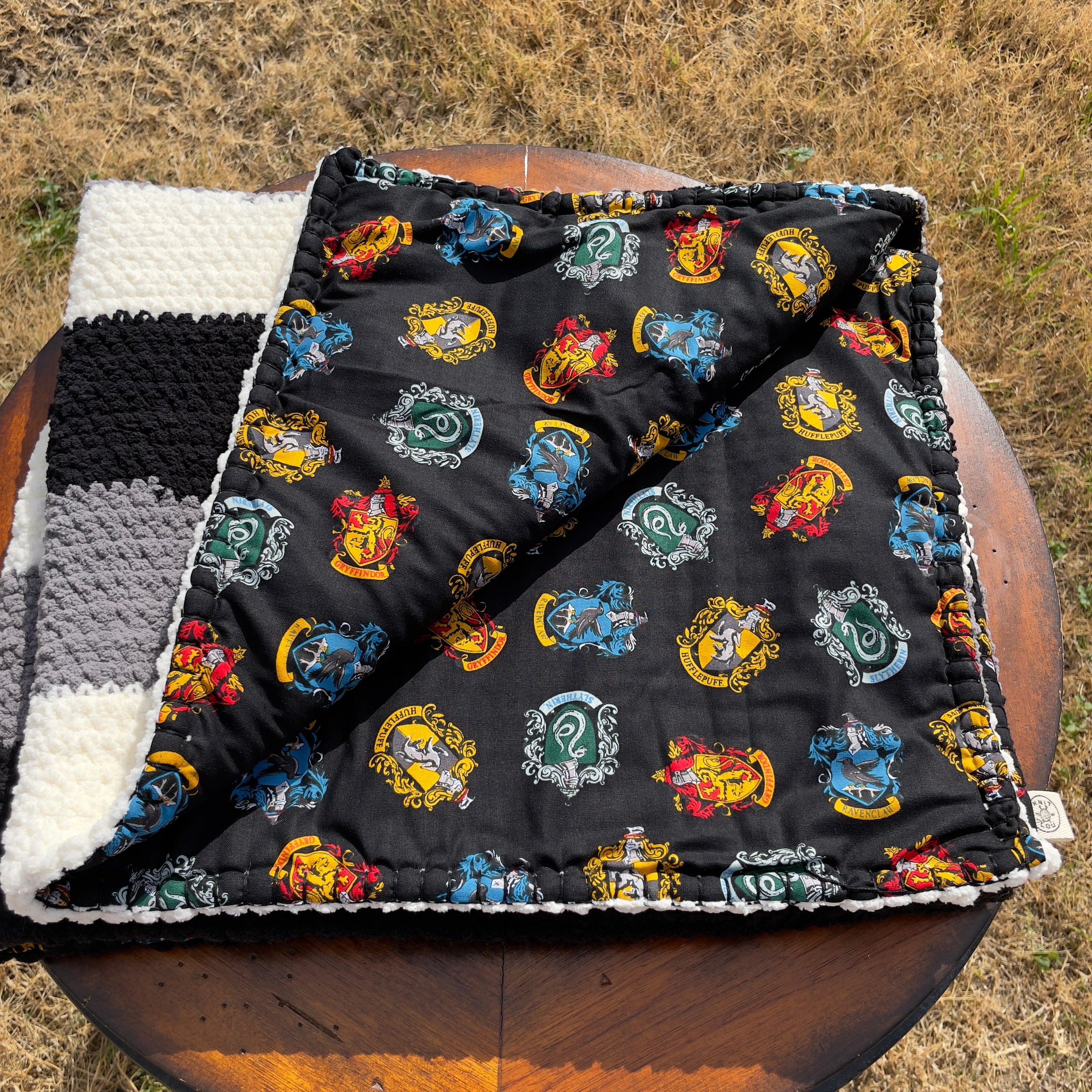 Rep Your House! Reversible Baby Blanket (Made to Order) knittomylou