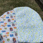 Toy Themed Reversible Baby Blanket (Made to Order)