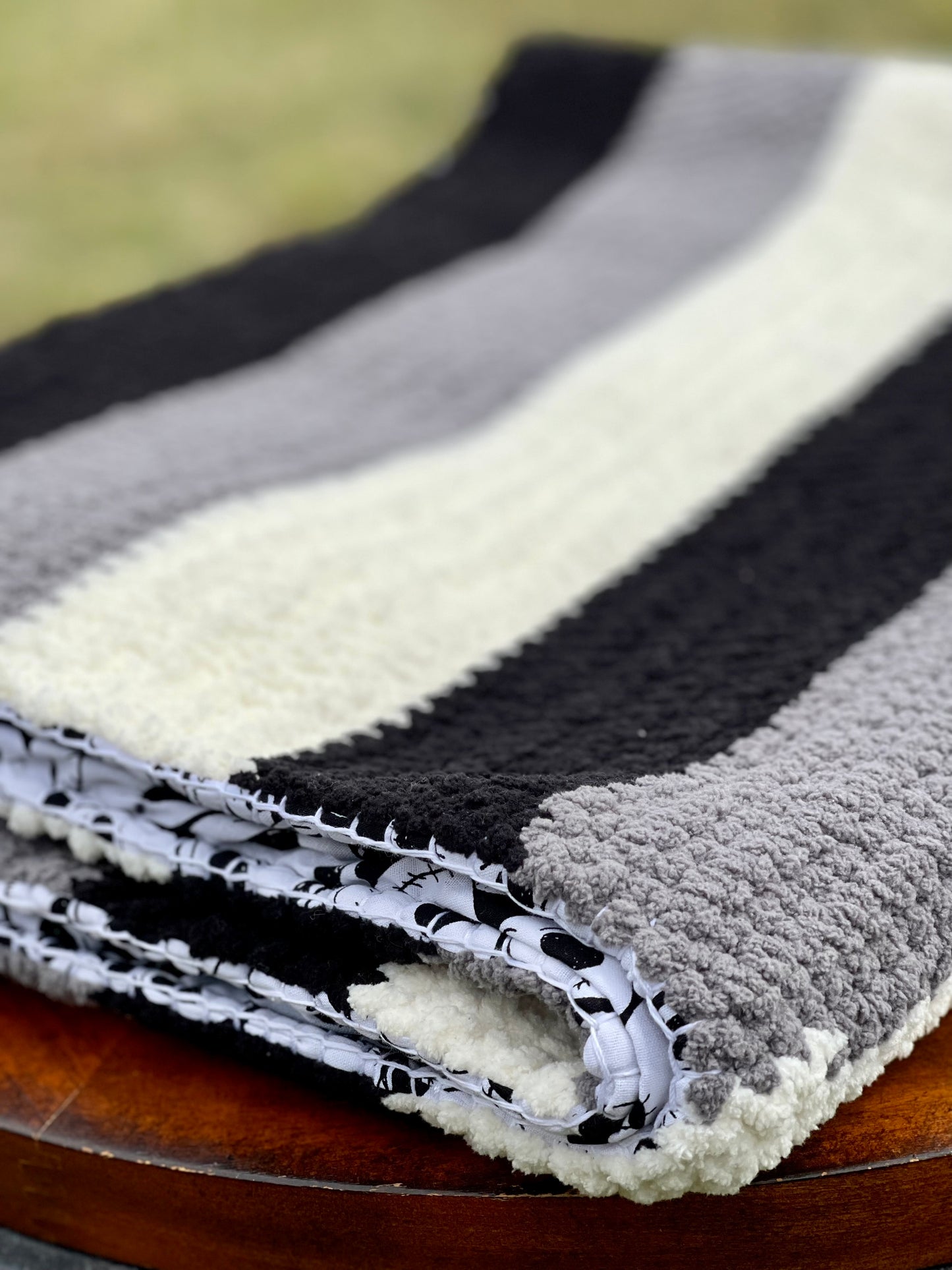 What's This? Reversible Baby Blanket (Made to Order)